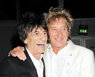 Ronnie Wood & Rod Stewart